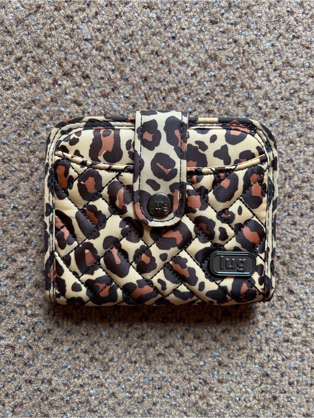 Lug Minuet Wallet in Leopard Print